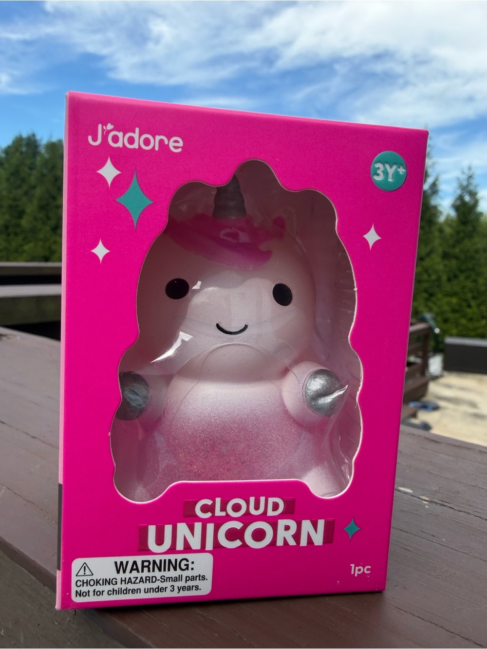 J’adore Cloud Unicorn Kids Toy - Pink